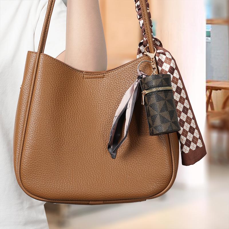 Мини кошелек-брелок Сумочка для помады Украшение для брелка Подвеска для рюкзака для женщин