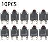 10x 10A Amp Reset Button Fuse Thermal Overload Fuse HT-01-A WP-01