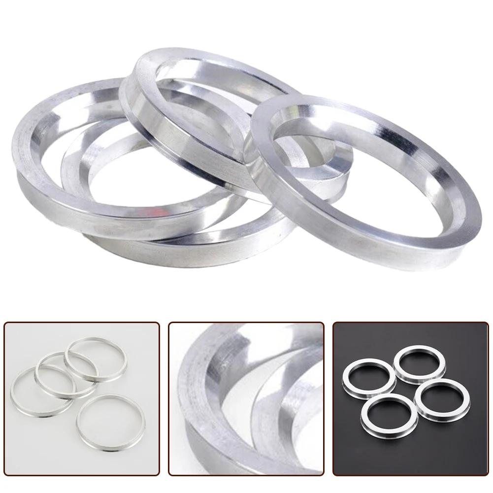 Алюминиевые центрирующие кольца для ступиц Skoda 66 6 мм до 57 1 мм Диаметр колеса Улучшенная скорость вождения Стабильная и безопасная Упаковка из 4 шт.