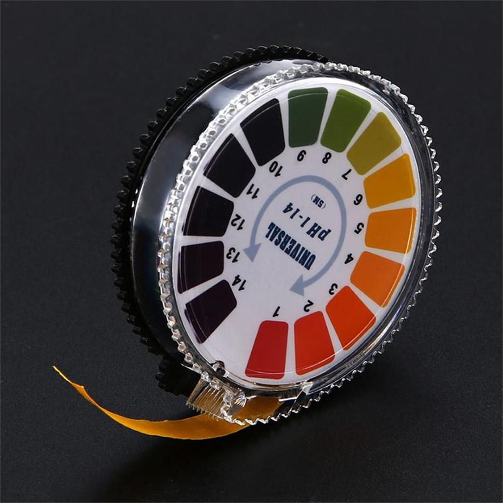 5 м/рулон Тестовая бумага для измерения уровня pH Тестовые полоски для измерения уровня pH Бумага для измерения уровня pH воды и слюны