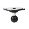 Holder Attachment A17 for Motorcycle Navigation Ball Size 1 Inch [REC-MOUNT25] (A Parts) (zumo/ATLAS/X-RIDE) [RM25-A17] (25.0mm-25.4mm)