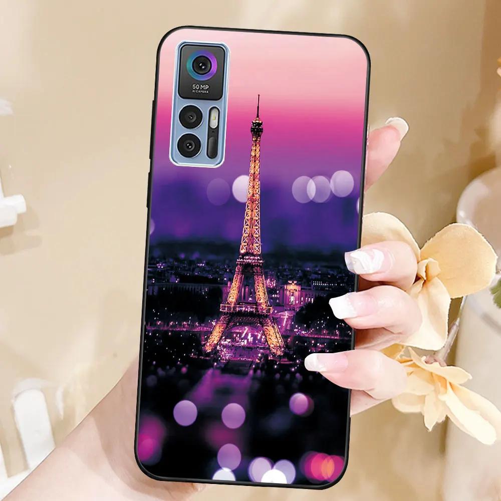 Case For TCL 30 5G Coque TCL 30 Plus TPU Soft Silicone Fashion Phone Funda For TCL 30 Plus Back Cover Case Luxury Capa Bumper