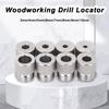 Woodworking 3mm-10mm Drill Guide Bushing Stainless Steel Drill Sleeves for Drilling Locator Doweling Jig and Pocket Hole Jig