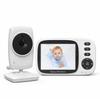 Baby Monitor Camera 3.2 Inch Infrared Night Vision Feeding Timer Temperature 2100 mAh Battery No Wifi Baby Monitor