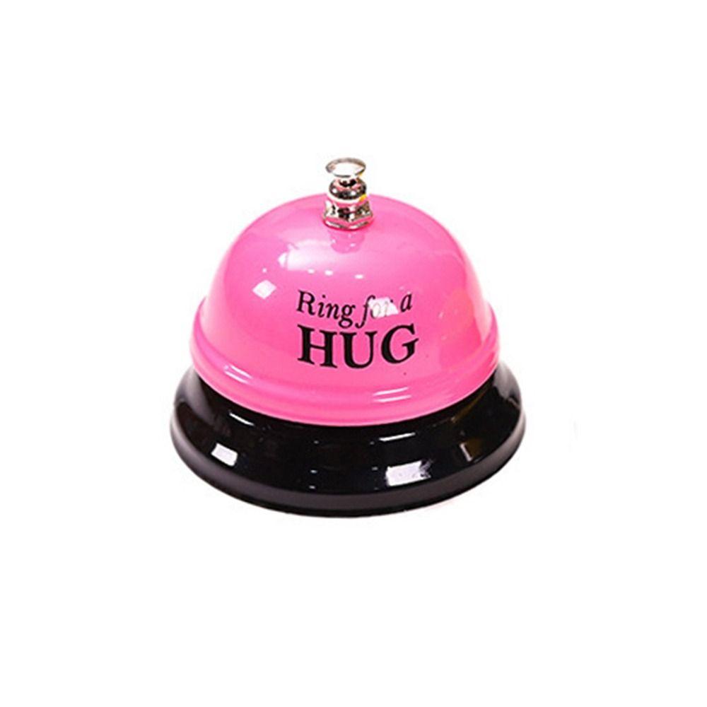 Простой в использовании звонок для стола, звонок из железа, симпатичный металлический звонок, новинка, напоминание об ужине, подарок для студента