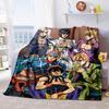 Jojos Bizarre Adventure Anime Characters Plush Blanket Suitable All Seasons Soft Comfortable Sofa Office Nap Travel Festive Gift