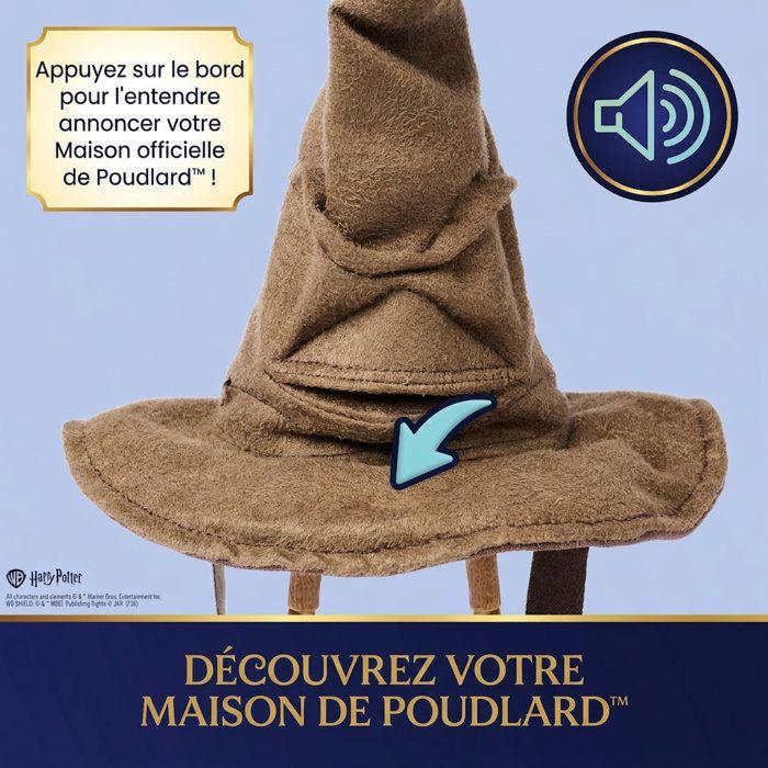 Mini Choixpeau Magique Interactif Wizarding World - Sons et Phrases - SPIN MASTER - A partir de 6 ans