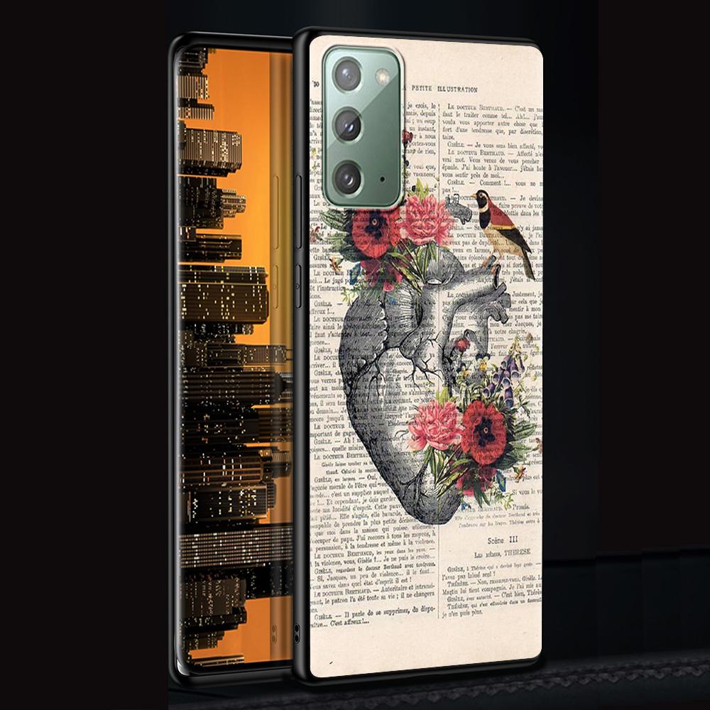Медицинский чехол для органов мозга и почек с меридианом мозга для Samsung Galaxy Note 20 Ultra 10 9 8 M31 M30s M51 M31s M52 5G