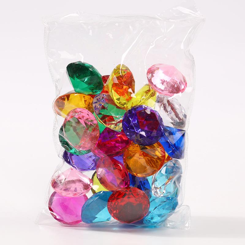 100-200 шт. Акриловые искусственные бриллианты - Аксессуары для изготовления украшений своими руками, Домашний декор и Детские сокровища, Драгоценные камни | Кристаллоподобные бриллиантовые осколки
