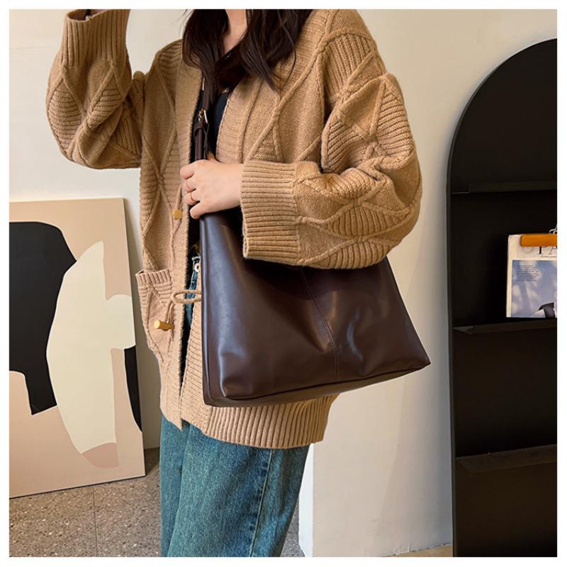 Pu Leather Women Shoulder Bag Fashion Luxury Women'S Shoulder Bag Hobo Bag For Female Commuting Tote Bag