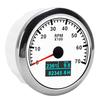 RPM Tachometer Gauge 3 in 1 Multifunctional Marine Accessory for Automobile Boats 9‑32V DCWhite Dial Plate
