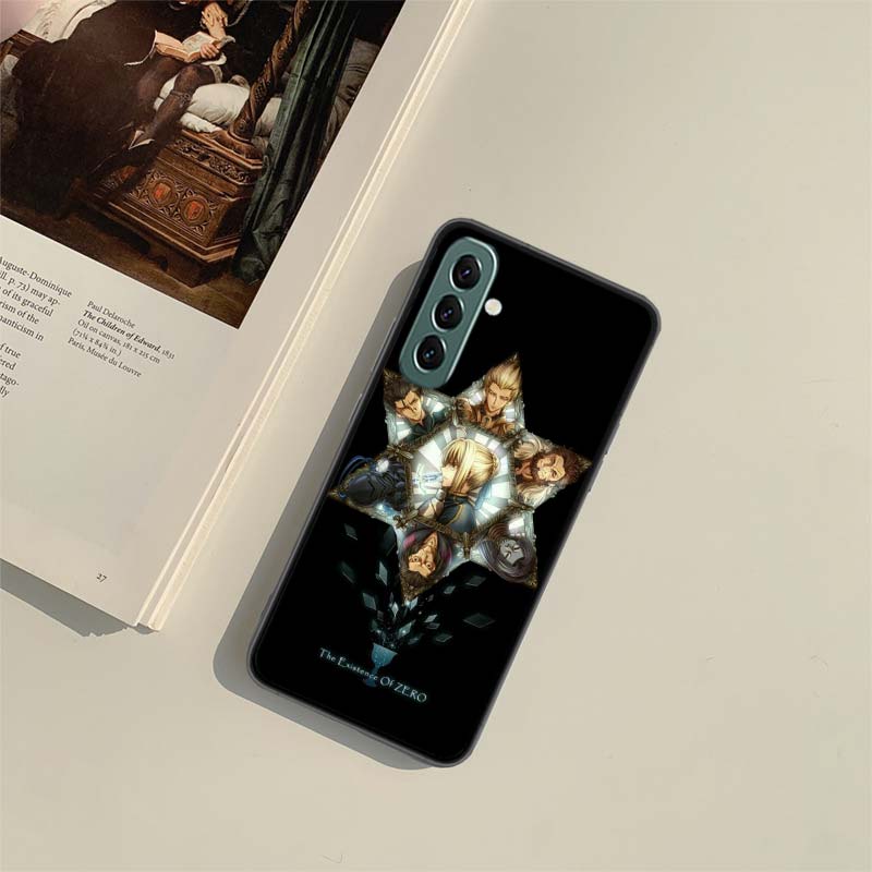 Чехол для телефона Bilibili F-Fate Stay Night для Samsung A04S A05S A15 A25 A35 A55 A14 A24 A34 A54 A71 A51 A41 A31 A21S A11 Galaxy Note