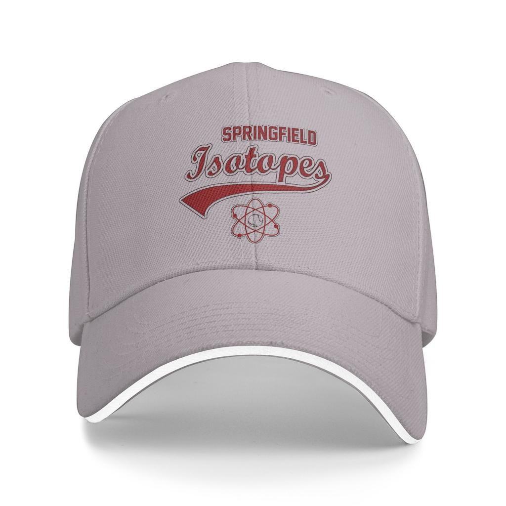 Бейсболка The Simpsons Springfield Isotopes Повседневная Парная Женская Тракерская Шляпа Горячая Распродажа Дизайн Спорт на Открытом Воздухе Кепка Снэпбэк Подарок