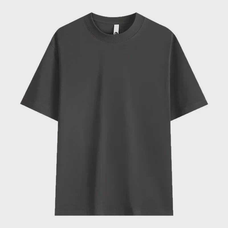 Новая мужская футболка Sorona Cool Antibacterial Quick-Dry UV Protection Single Color с коротким рукавом 250 г