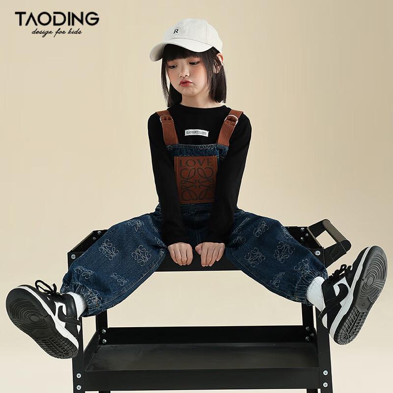Модные джинсовые комбинезоны для девочек Taoding