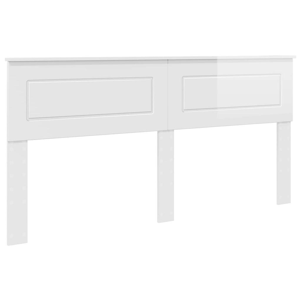 Headboard Glossy White Particleboard