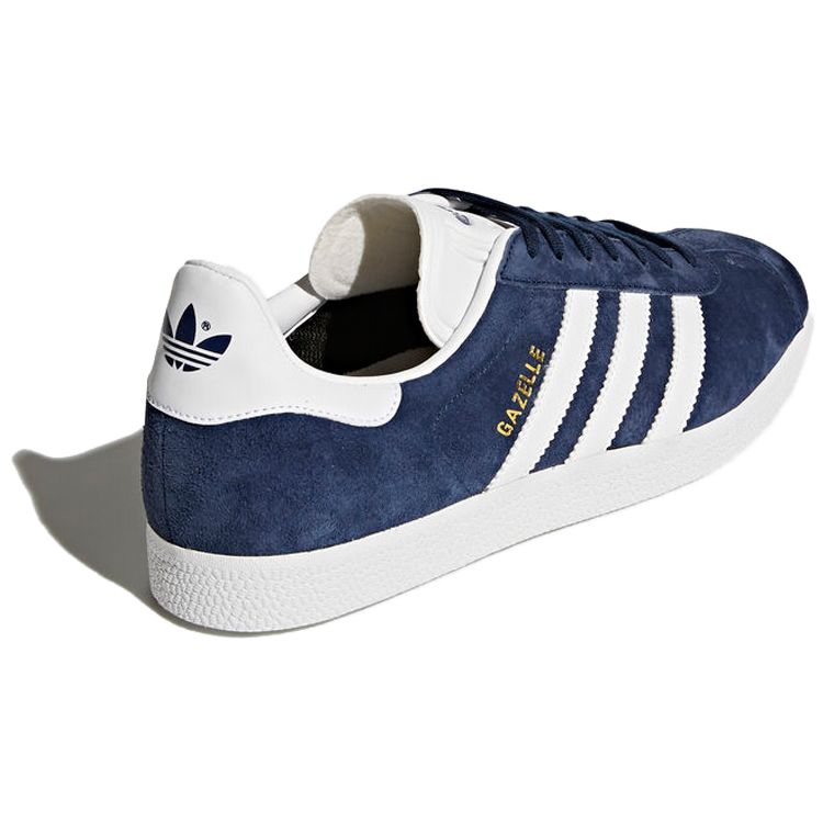 adidas Кроссовки унисекс Gazelle темно-синие, темно-синие, белые BB5478