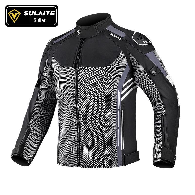 SULAITE Men's Four Seasons Anti-Fall Racing & Off-Road Breathable Motorcycle Suit