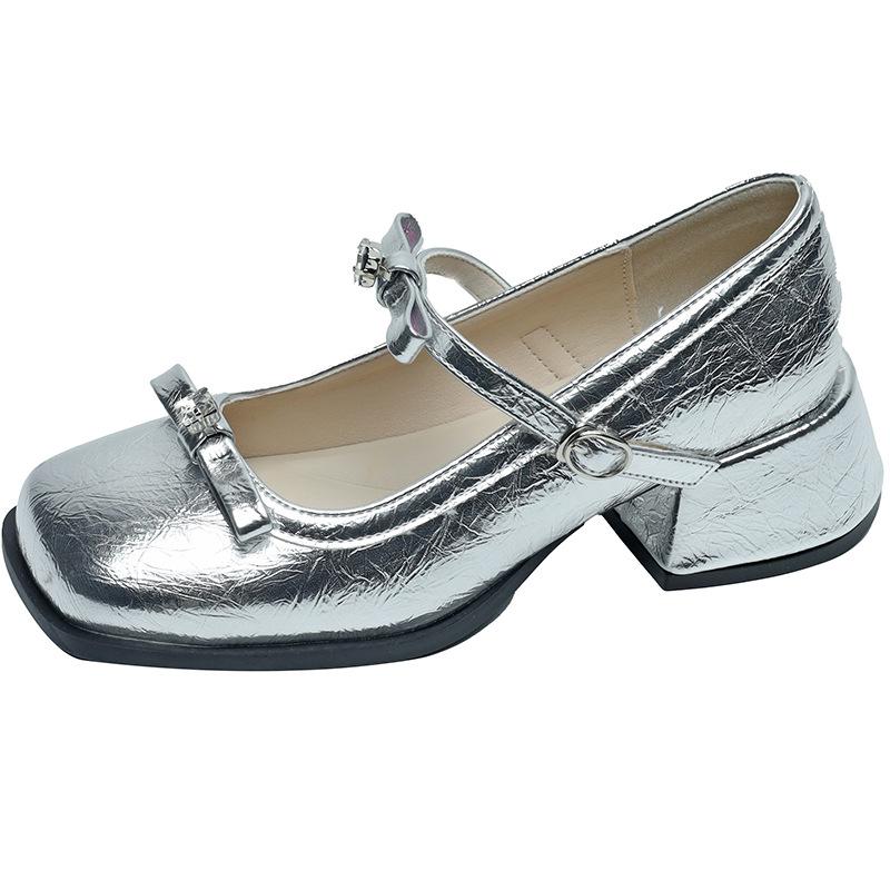 Fashion Hot Selling 2025 New Spring Autumn French Style Women Shoe Fashion Butterfly-knot Shoes Casual Low Heel Dress Street Style Shoes