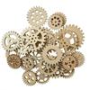 25 шт. Необработанные деревянные заготовки для поделок DIY, Декорации для рисования, Мини-деревянные шестеренки, Пазлы, Пуговицы