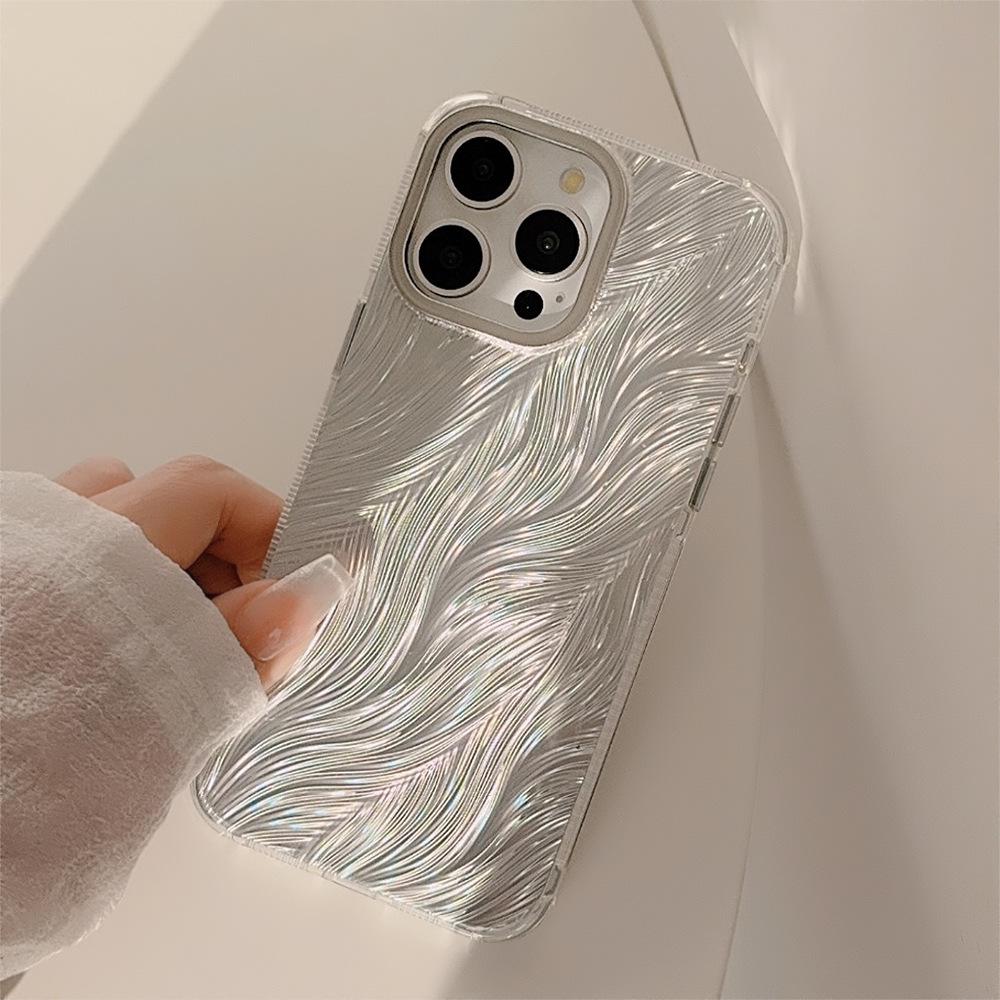 Стиль легкой роскоши Перо IMD для iPhone15 для чехла для телефона Apple 14pro Max13 Advanced 12 Простой