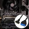 Удлинительный кабель данных USB C 5 Гбит/с Type C Female на IDC20P Female Адаптер для передней панели Гибкий Замена