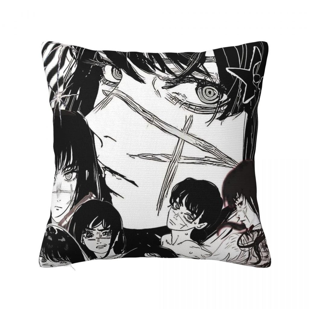 Yoru Chainsaw Man War Devil Pillow Covers Car Asa Mitaka Cushion Cover Cool Home Decoration Pillow Cover 40*40