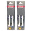 Набор из 4: Оригинальные сменные насадки EW0810-W Total Care Brush, Белые, Набор из 2 штук, для звуковых зубных щеток