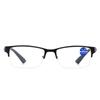 Unisex Business Classic Diopters Men Half Frame Office Women Reading Glasses Trend New Metal  Accessories