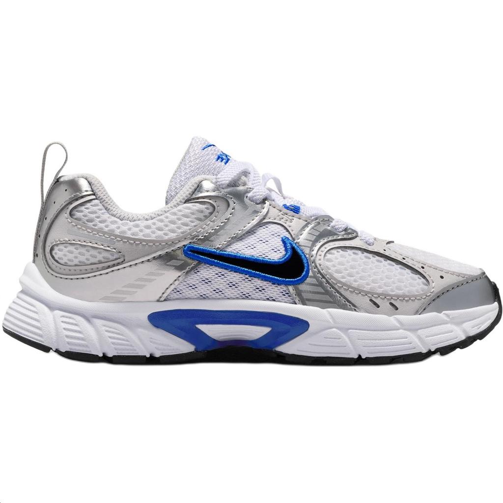 Nike V5 RNR Abrasion Resistant Breathable Low top Kids' Running Shoes White Blue Children Aged 3 7 Years Old HQ6412-101