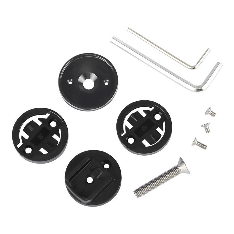 Aluminum Alloy Code Table Holder for Mountain & Cross-Country Bikes - Compatible with Garmin/Bryton