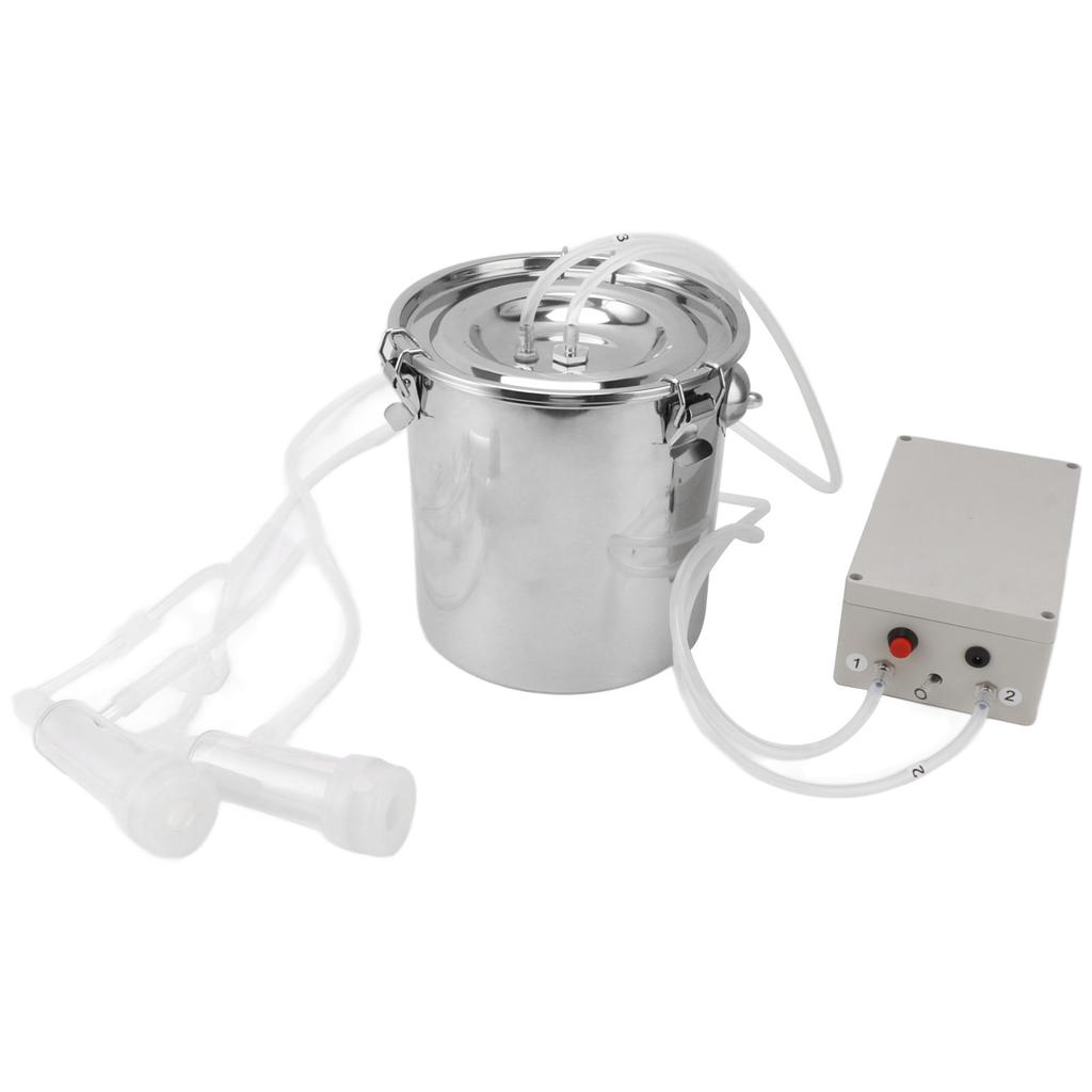 Goat Milking Machine Suction Pulsation Vacuum Electric Milker Portable Automatic Milking Pump for Goats