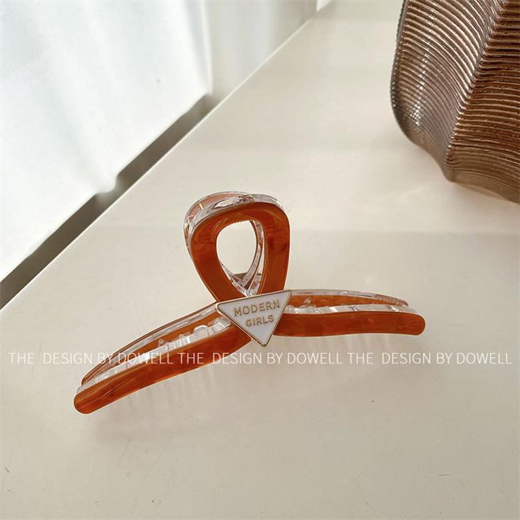 New Arrival 13cm Acrylic Claw Hair Clips Women Fashionable Candy Transparent Large Plastic Hair Claw Clips for Thick Hair