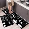 Fashion Simple Nordic Style Kitchen Mat  Carpet House Hold Carpet Modern Home Decor