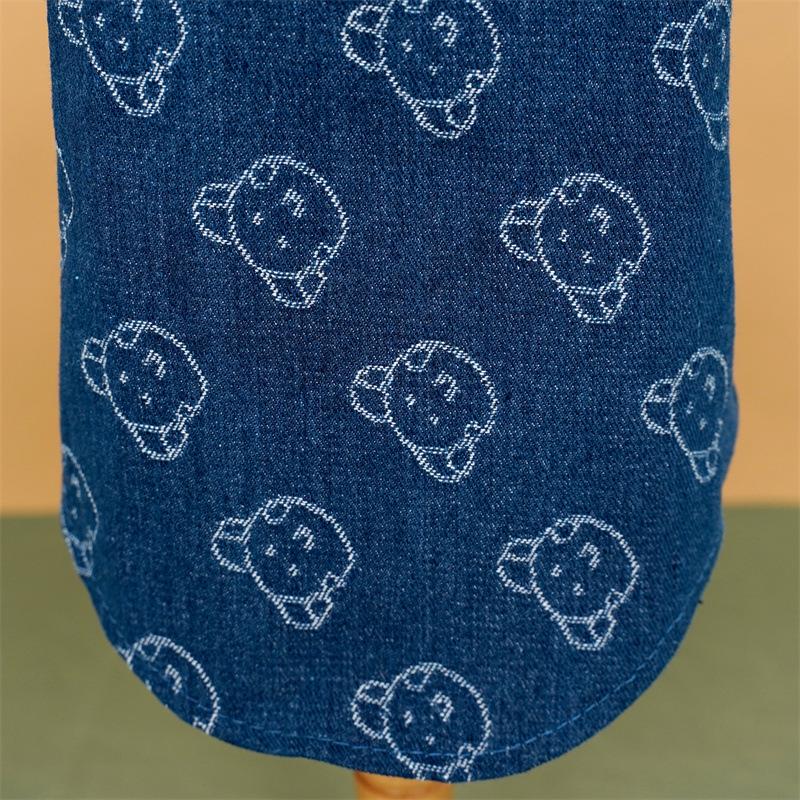 Cowboy cat shirt leash teddy fight pet dog dog cat clothes medium and small dog dog supplies