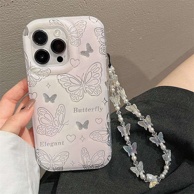 Чехол Zhitai для iPhone 15 Pro Max, совместимый с iPhone 11, 12, 13 и 16, с держателем для браслета и дизайном Phantom