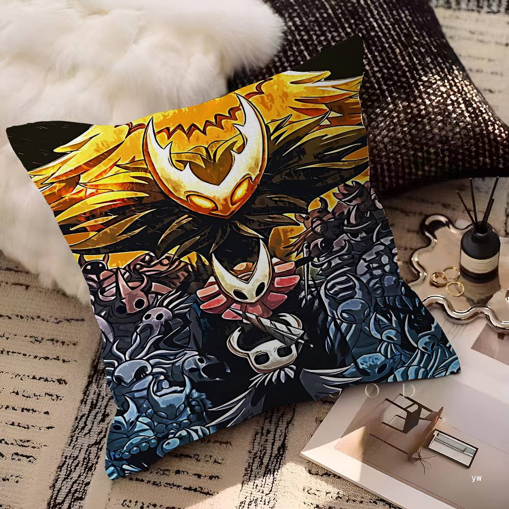 Игровой Hollow Knight Наволочка Чехол для подушки Декор Наволочка Чехол для подушки с принтом Для дивана