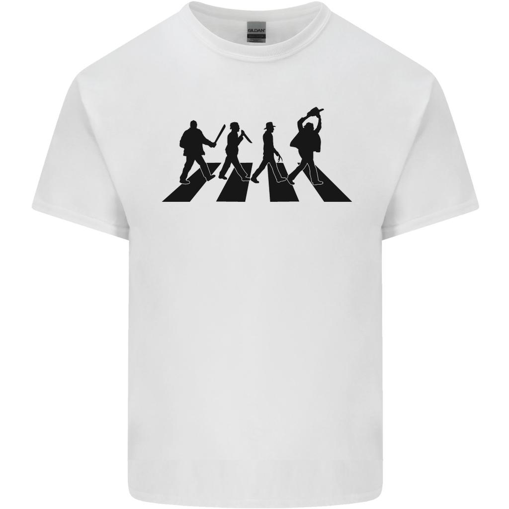 Abbey Road Killer Funny Halloween Horror Unisexs Light Cotton TShirt