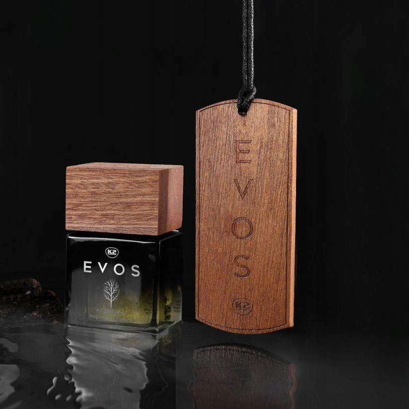 K2 Evos Boss Zapach Zawieszka +Perfumy Męskie Do Samochodu Auta Samochodowy