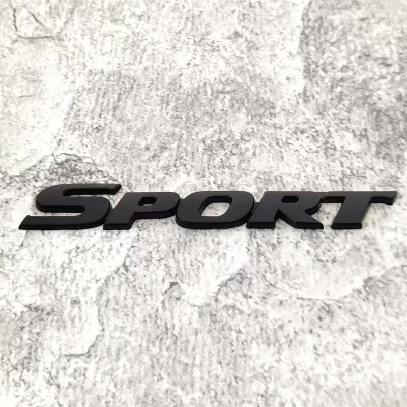 Автомобильный ЗНАЧОК SPORT 3D Буква Наклейка для Модификации Задней Части Автомобиля