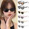 Spring Summer New Sunglasses Cat Eye Shape Eyewear Outdoor Beach Sun Protection Shades Fashion Vintage 90s Sun Glasses