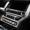 Car Central Control Navigation Panel Decorative Cover Stickers Fit For Ford Mustang 2015 Up ABS Interior Accessories