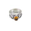 Genuine Citrine Gemstone 925 Sterling Silver Jewelry Handmade Ring For Women RR-16-7
