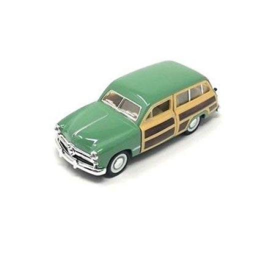 Kinsmart Set of 4 1949 Ford Woody Wagons and (Front Rear)