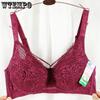Summer Breathable Ultra Thin Cup Plus Size Sexy Bra Lingerie Lace Women's Underwear Push Up Bras 75 80 85 90 95 100 B C D E F Bh