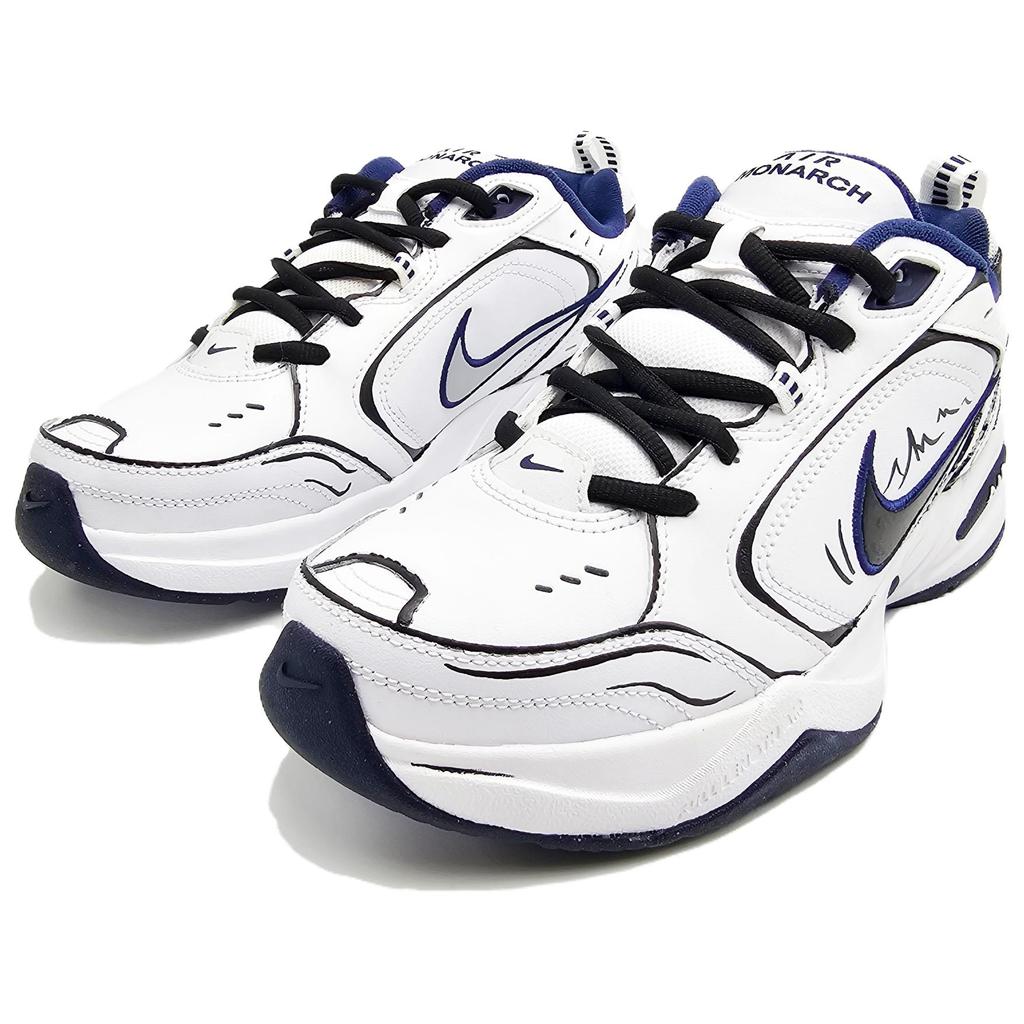 Nike Air Monarch 4 Противоскользящие, Износостойкие, Поддержка, Увеличивающие рост Низкие Кроссовки Унисекс 415445-102(Команда145-)