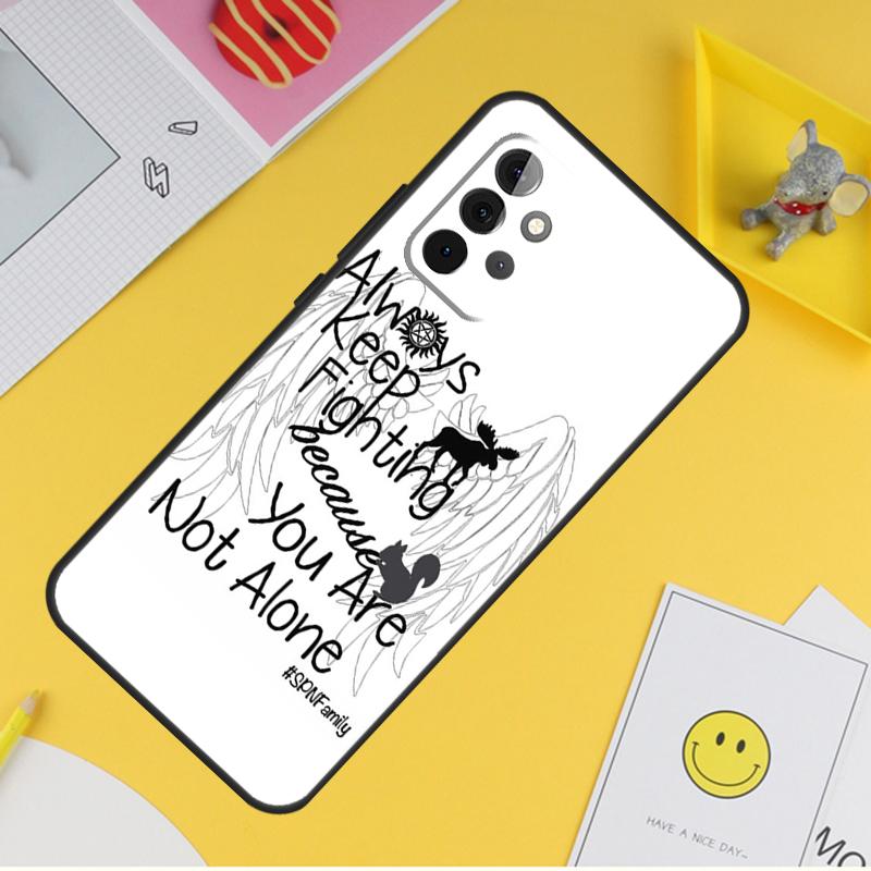 Supernatural TV Case For Samsung Galaxy A55 A35 A25 A15 A51 A71 A12 A32 A52 A13 A33 A53 A14 A34 A54 Coque