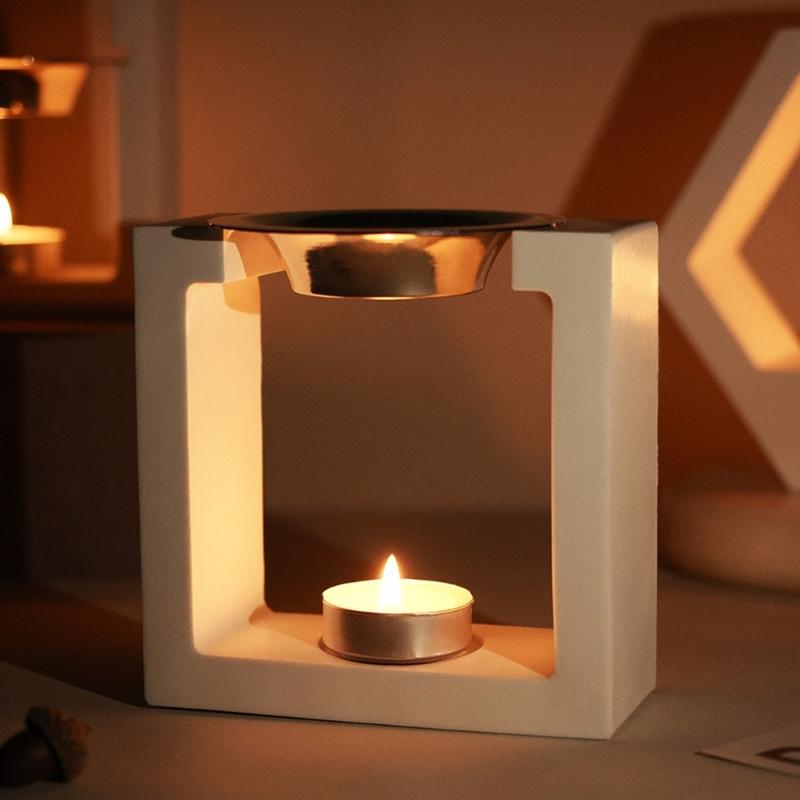 Candle Holder Mold, Irregular Shape Candlestick Molds for DIY Candle Holder Candlestick Christmas Gift Home Decor