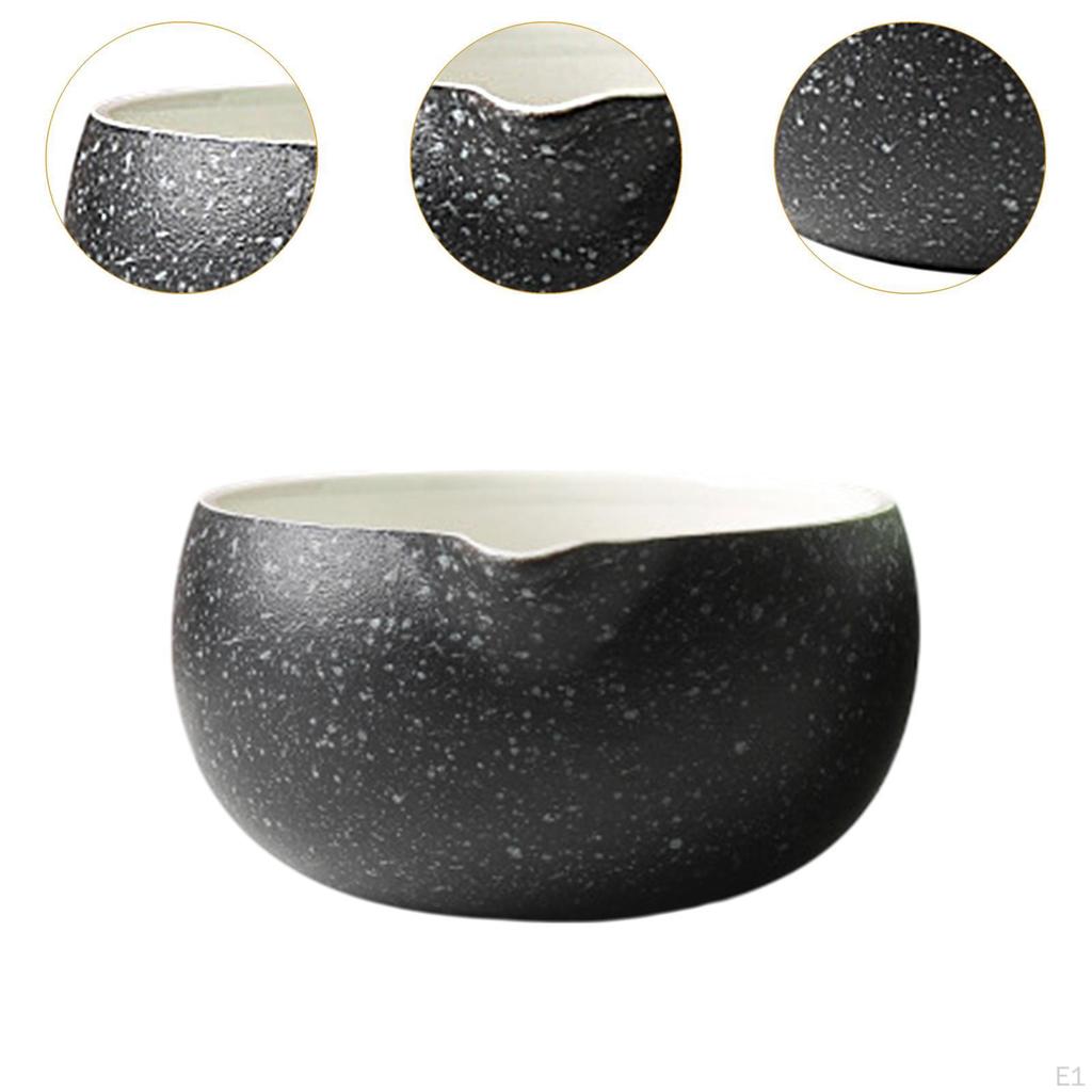 Керамическая чаша для матча с носиком для смешивания чая для домашнего офиса