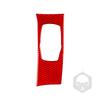 For BMW 5 Series G30 2016- Carbon Fiber Car Accessories Central Control Gear Shift Panel Multimedia Knob Frame Trim Sticker